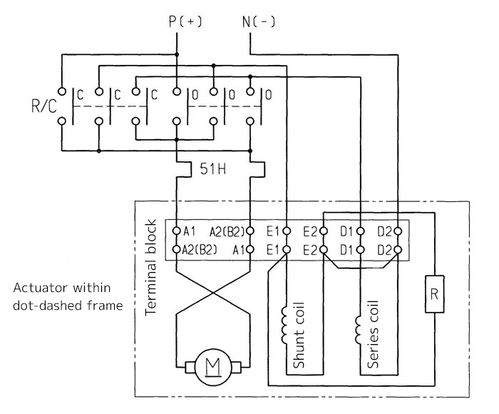 Dc Motor Valve Actuator, Limitorque Wiring Diagram